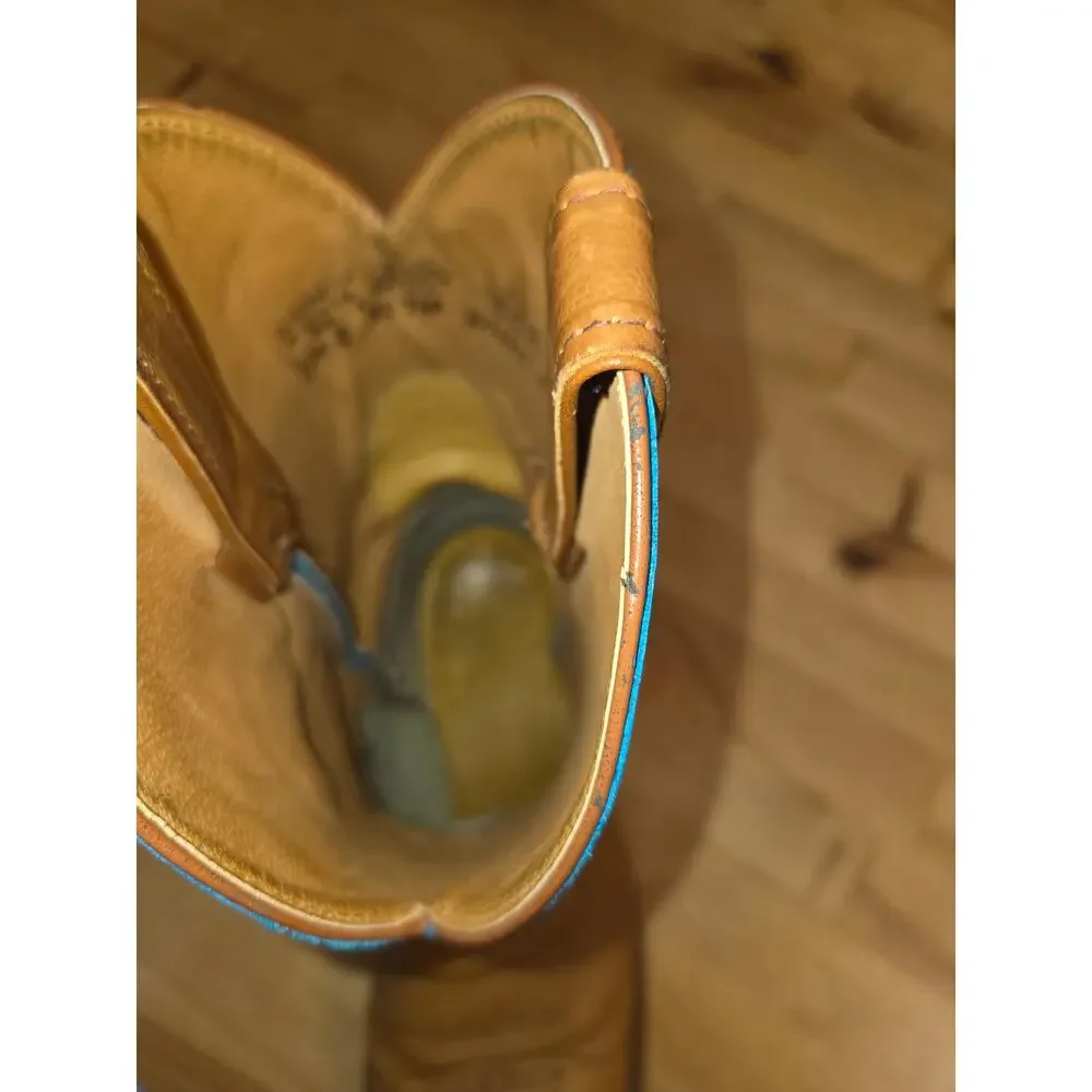 Justin Bent Rail Men’s Western Cowboy Boots – Size 10.5 D (Style BR748)